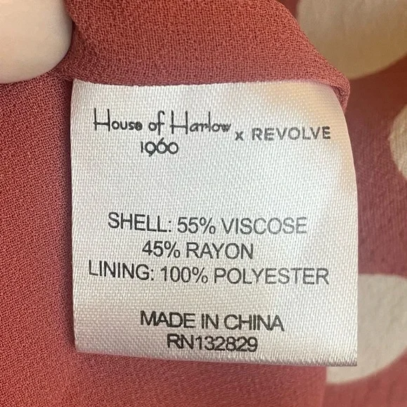House of Harlow 1960 x Revolve Lark Dress, Mauve, Size M - Picture 10 of 10